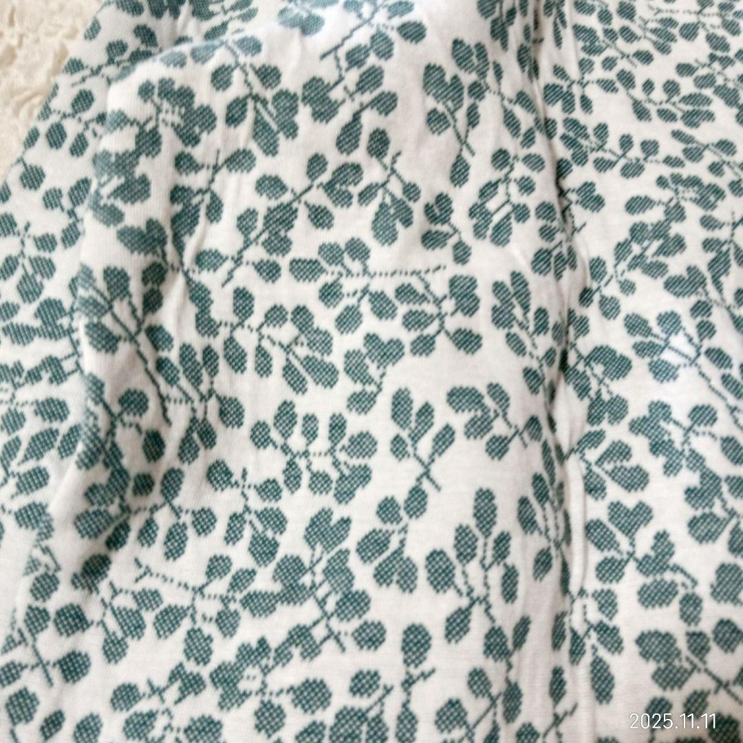 新品　ナルエー　コットン　接結厚手ナッツジャガードパジャマ