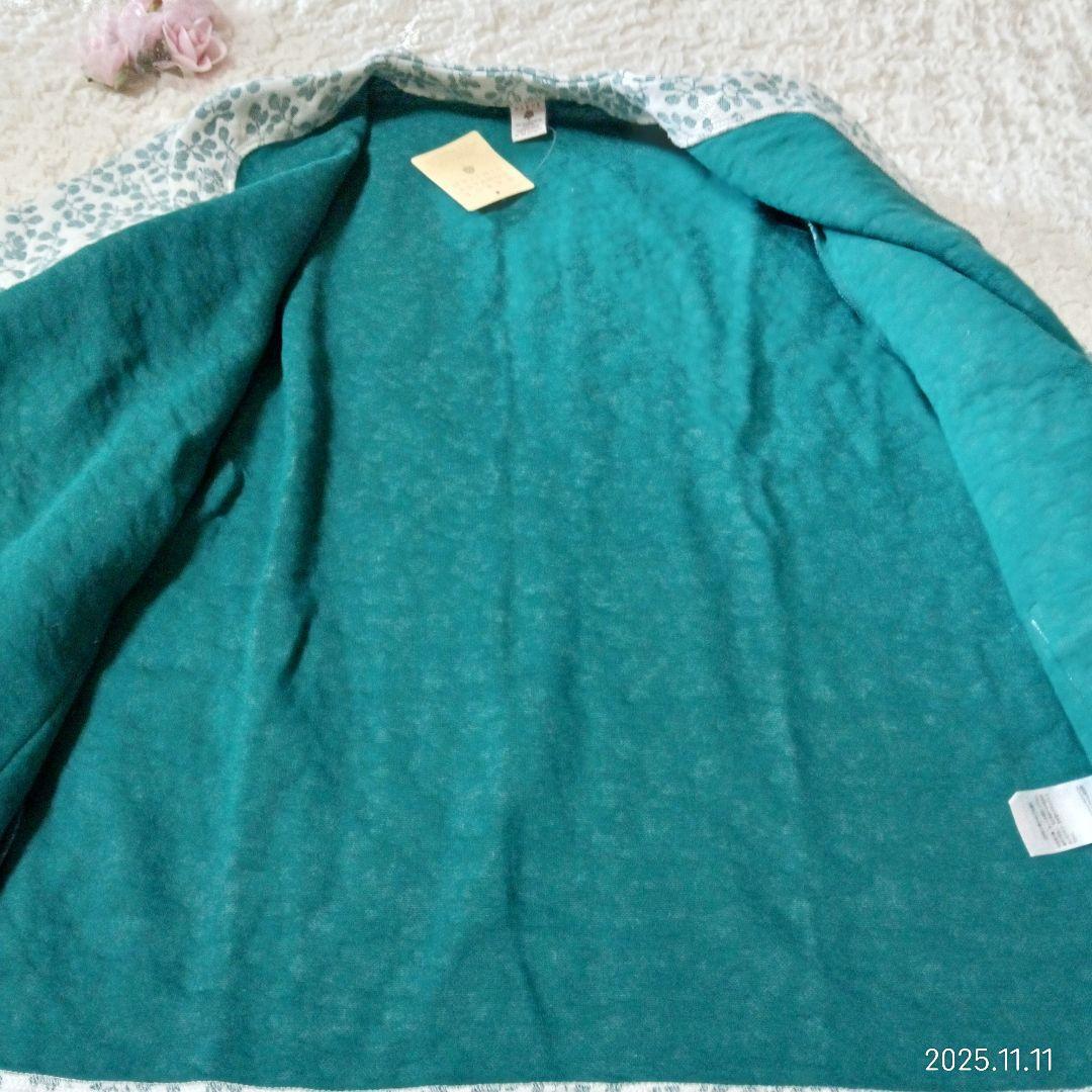 新品　ナルエー　コットン　接結厚手ナッツジャガードパジャマ