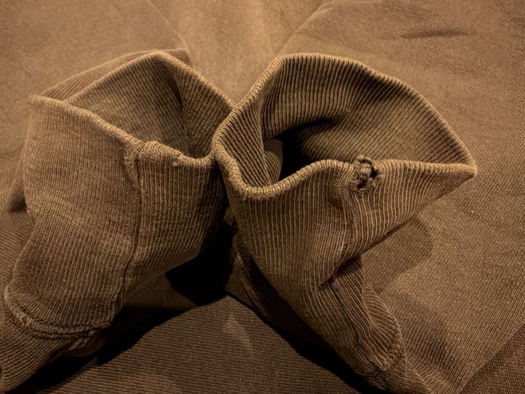 80s初期 チャンピオン 超フェード ブラック L リバースウィーブ 目無し 黒