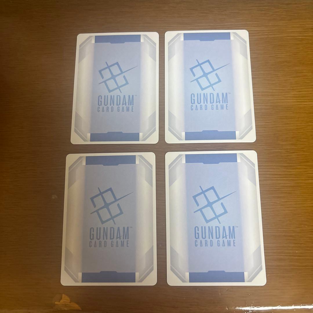 ラウルクルーゼ パラレル R＋ ガンダムカードゲーム　4枚