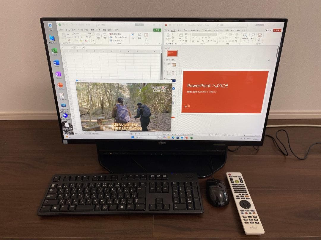 訳有★FH90/A3★Core i7★Office2024★W録画★SSDHDD