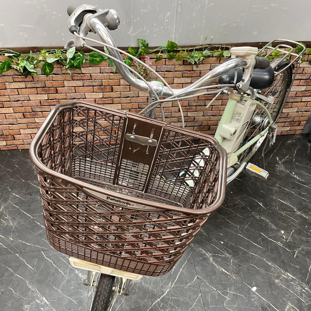 【12】電動自転車 Panasonic lithium vivi SS グリーン