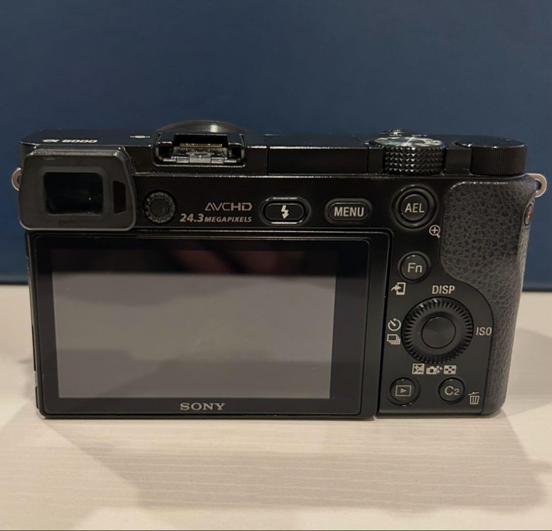 Sony α6000 ミラーレスカメラ ダブルズームレンズ付