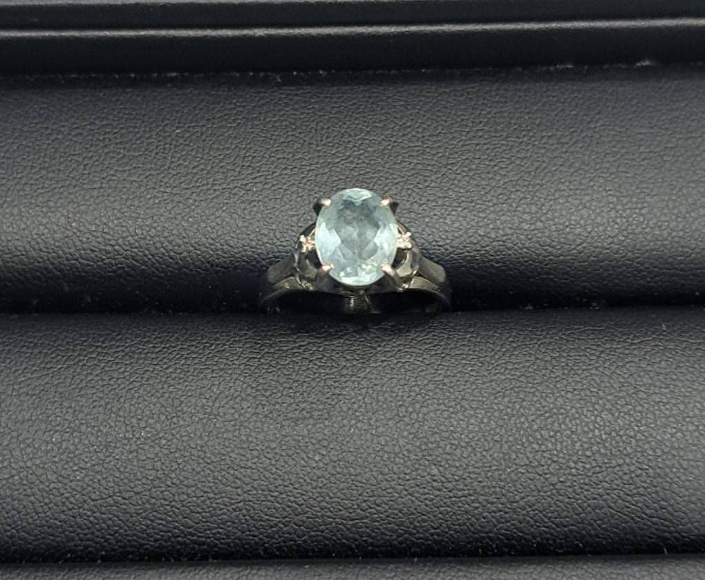 a*a様 Pt900 リング アクアマリン 鑑定書付き