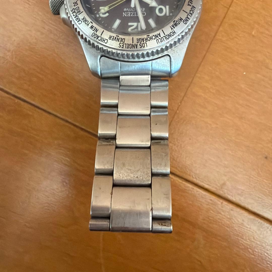 CITIZEN エコドライブ ブラックダイヤル