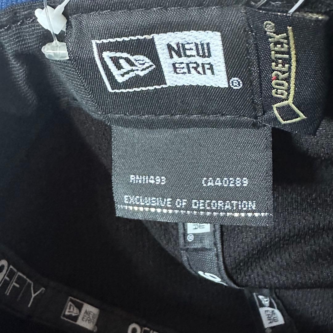 未使用　DAIWA × ニューエラ　GORE-TEX キャップ　ブルー　ダイワ