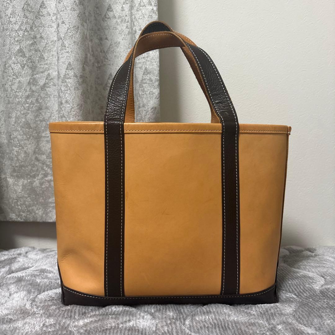 天野宝国　ヌメレザートートバッグ　2nd 別注