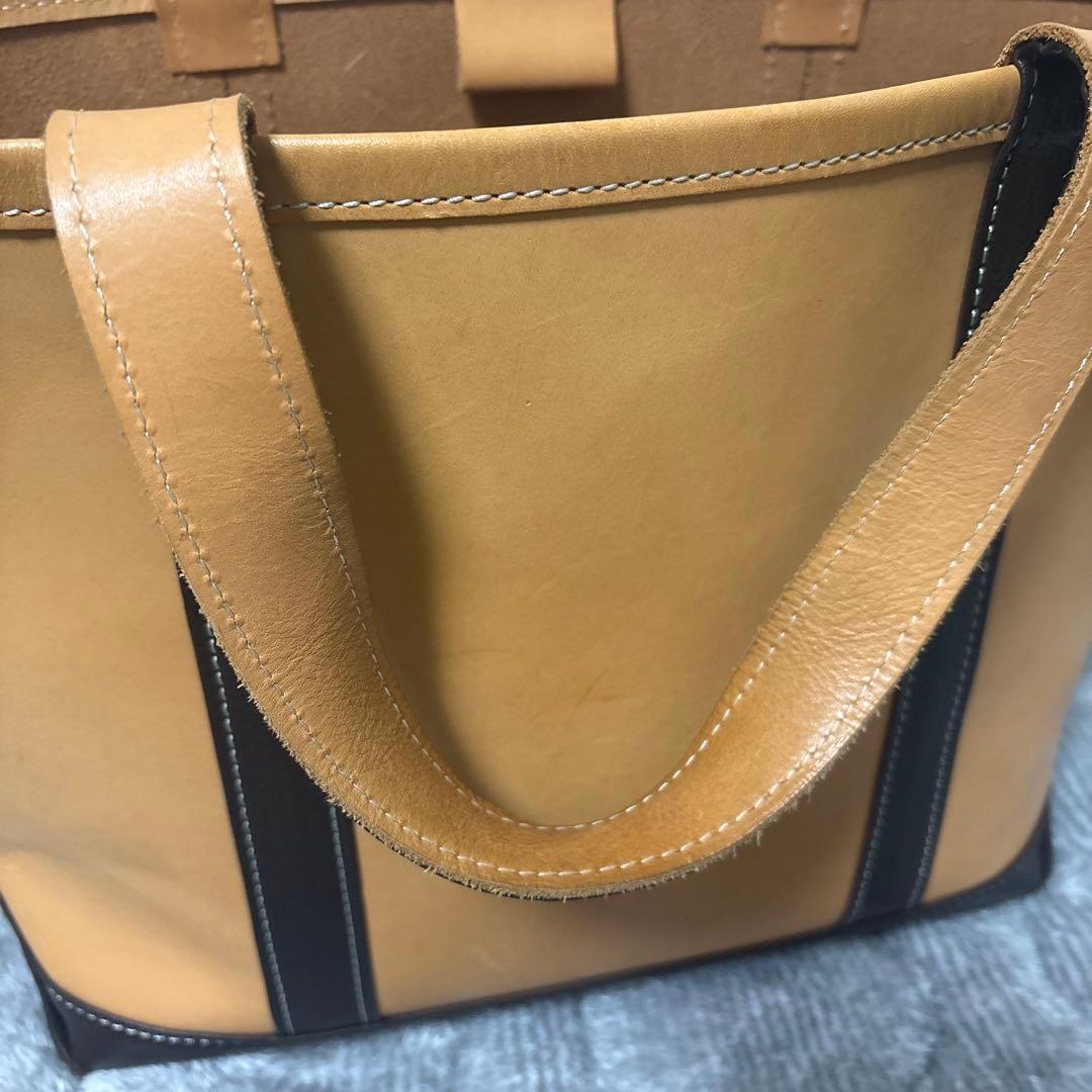 天野宝国　ヌメレザートートバッグ　2nd 別注