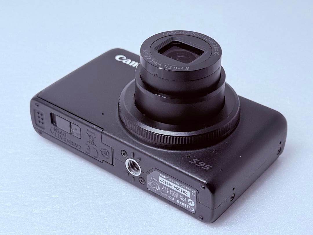 Canon PowerShot S95 動作確認済 コンデジ ミニマルデザイン