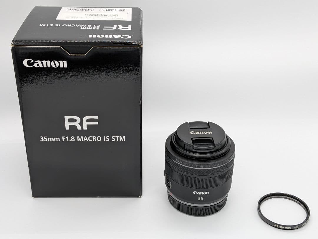 キヤノン RF35mm F1.8 MACRO IS STM