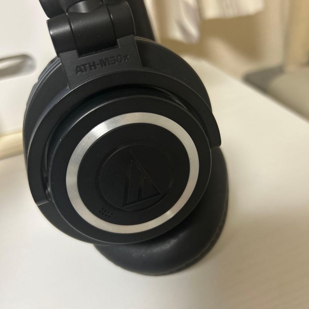 audio-technica ATH-M50x ブラック ワイヤレスヘッドホン