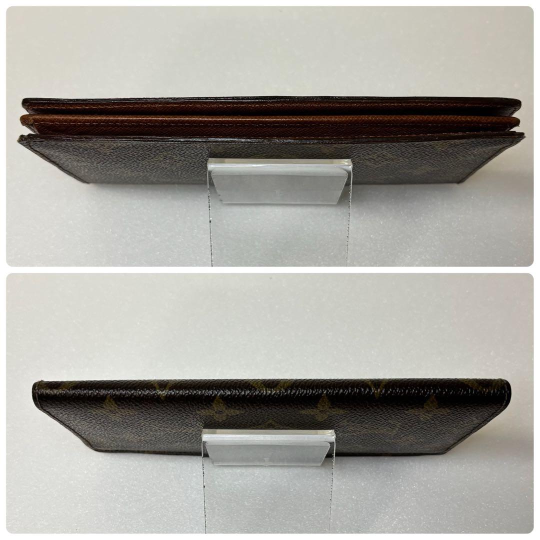 ルイヴィトン モノグラム ポルトカルトクレディ円 長財布 イニシャル無し