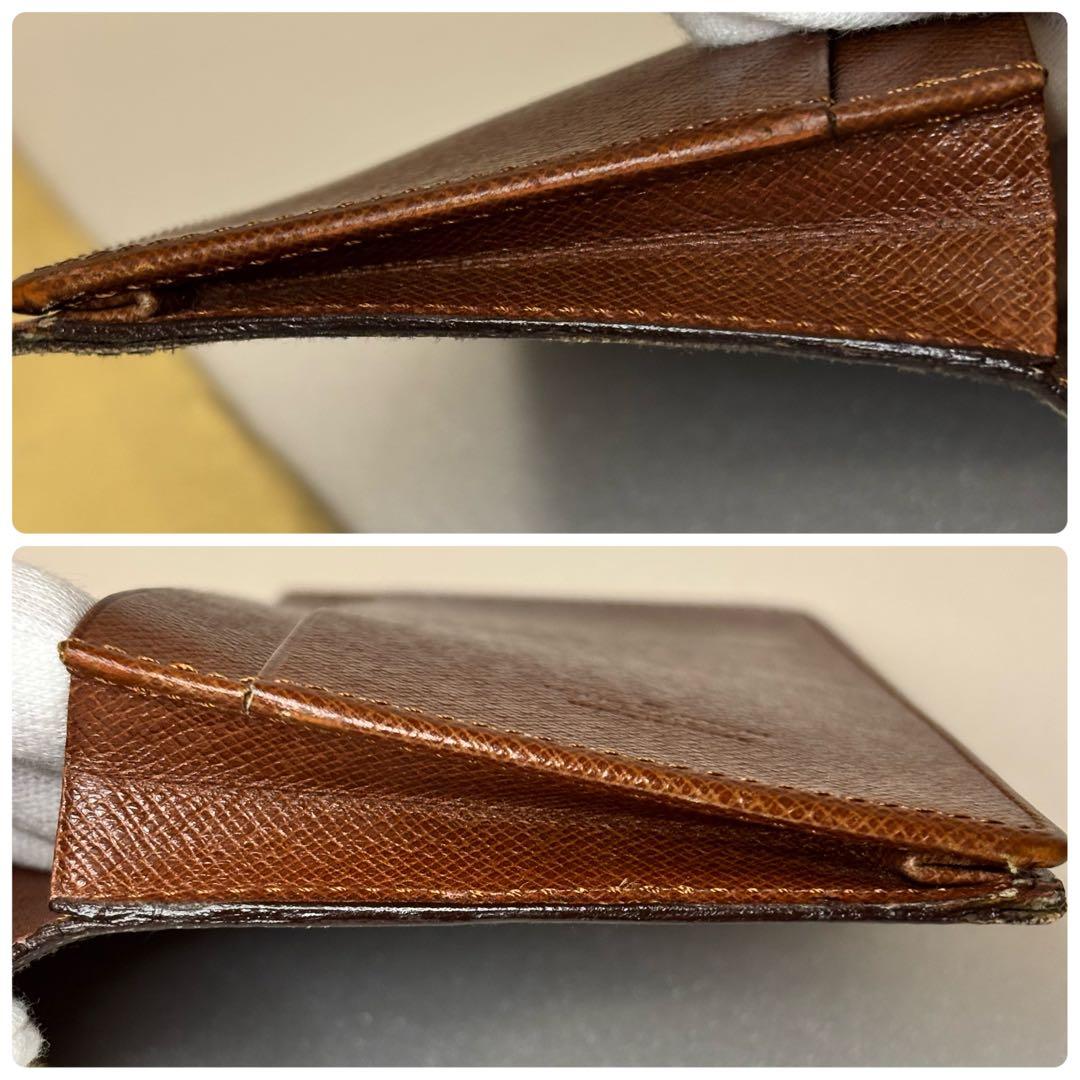 ルイヴィトン モノグラム ポルトカルトクレディ円 長財布 イニシャル無し