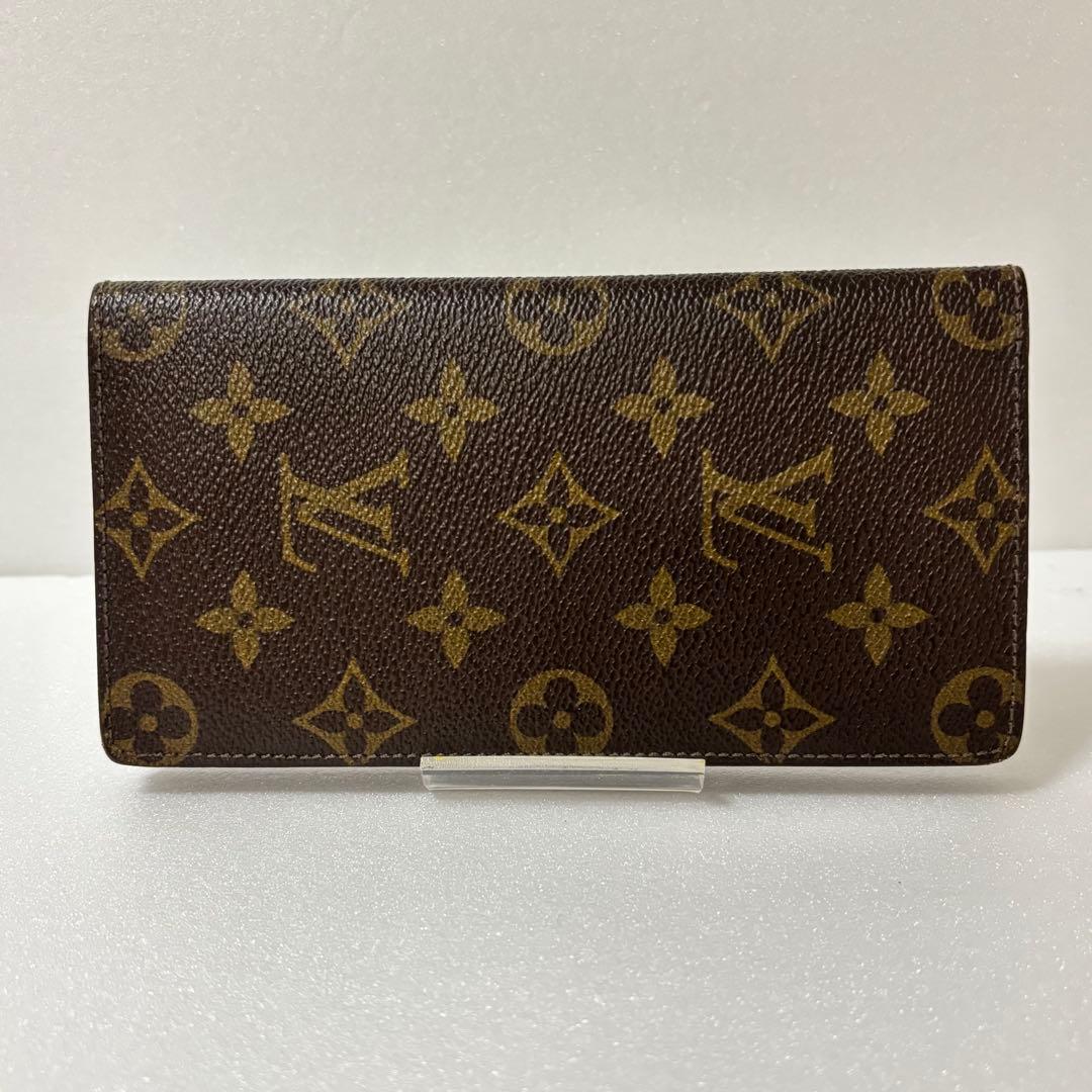 ルイヴィトン モノグラム ポルトカルトクレディ円 長財布 イニシャル無し