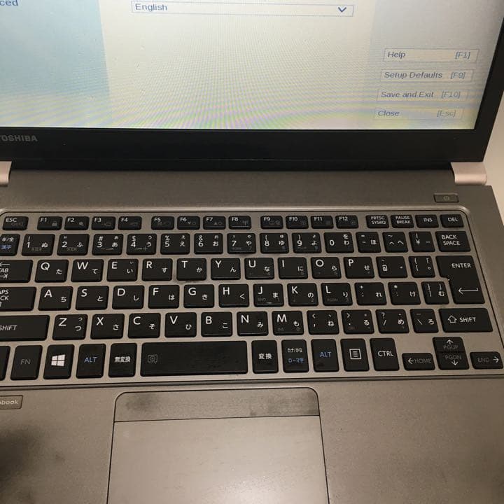 ➓ジャンクTOSHIBA ノートパソコン