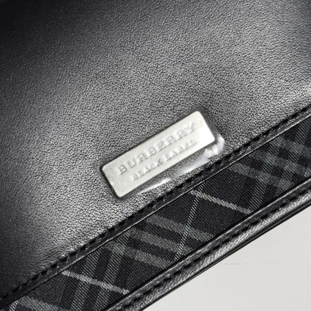 ✨23名様のいいね✨新品 BURBERRY BLACK LABEL カードケース