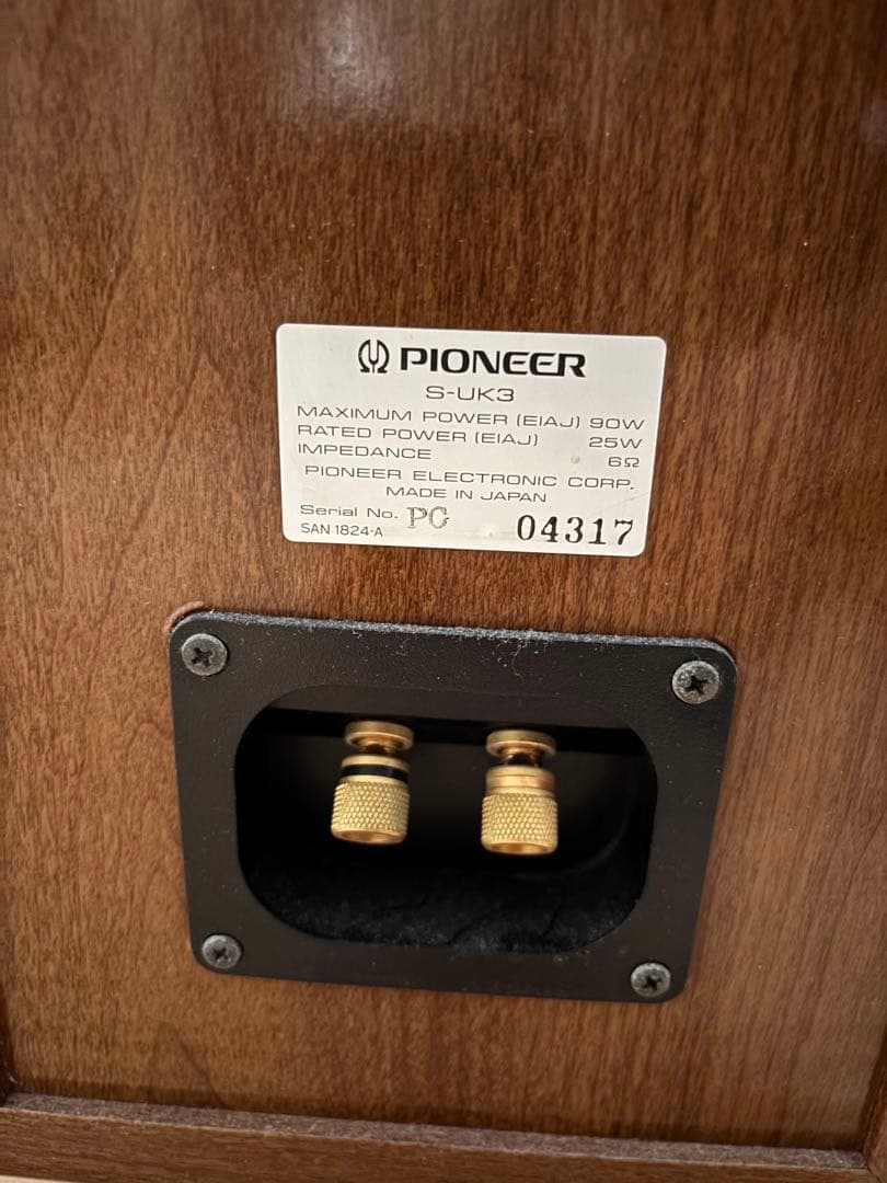 Pioneer スピーカー S-UK3