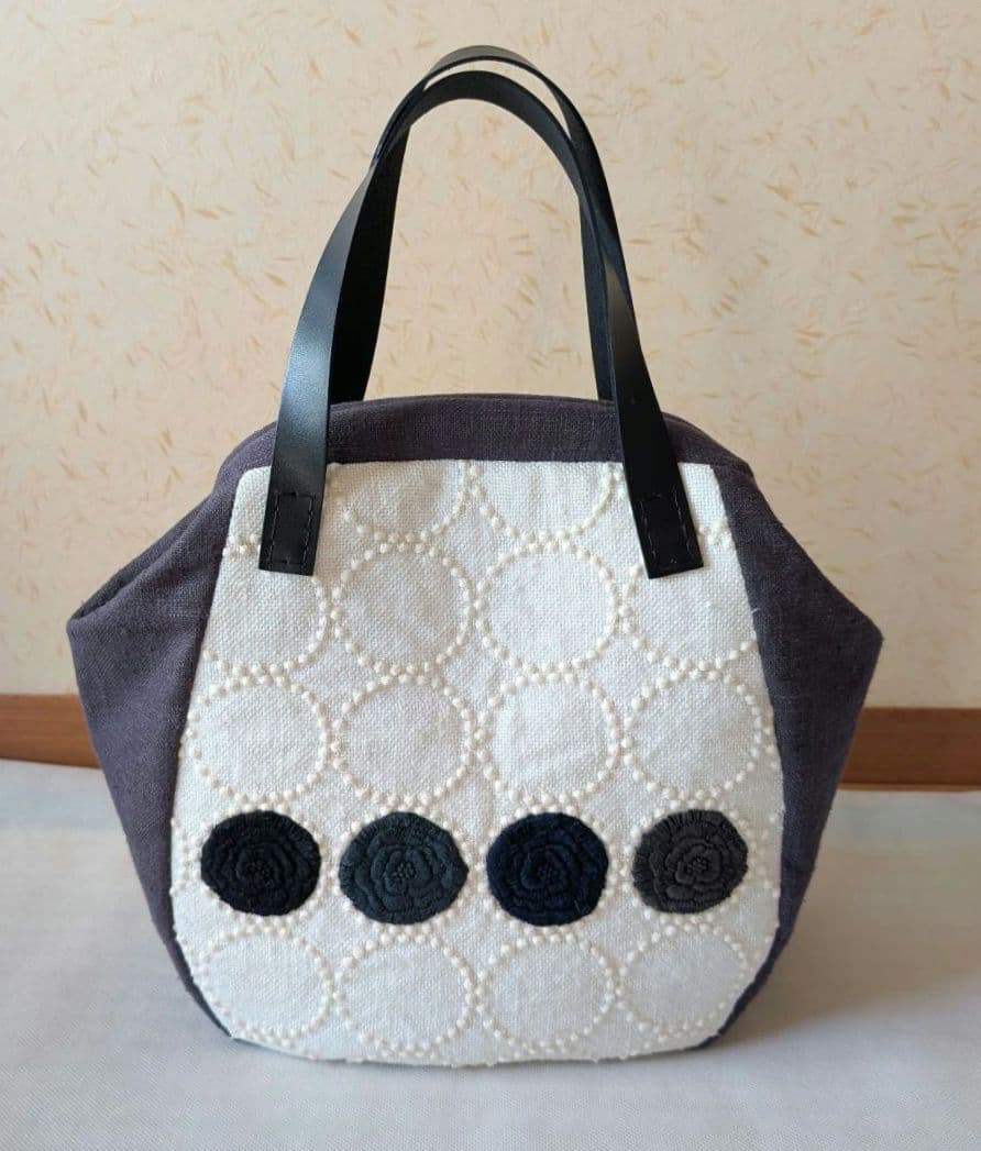 ハンドメイド　ミナペルホネン タンバリン　pjc　バッグ