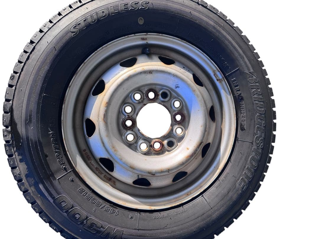 145/80R12 80/78N LT ブリヂストン スタッドレス W300