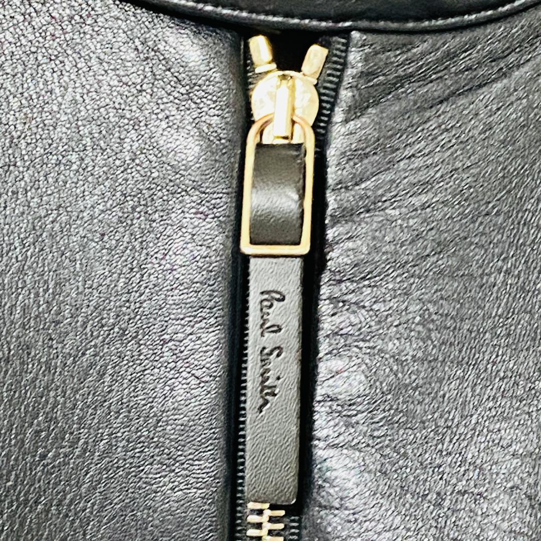 Paul Smith（ポールスミス）ライダース シングル　ラムレザー　M