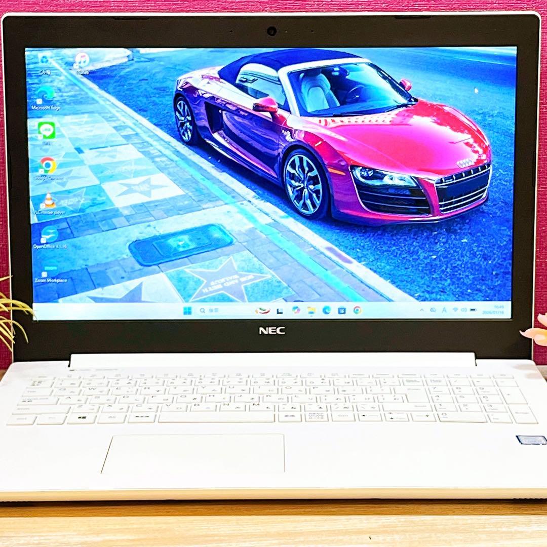 Win11✨Core i3✨メモリ4GB✨DVD✨大画面15.6型✨すぐ使える