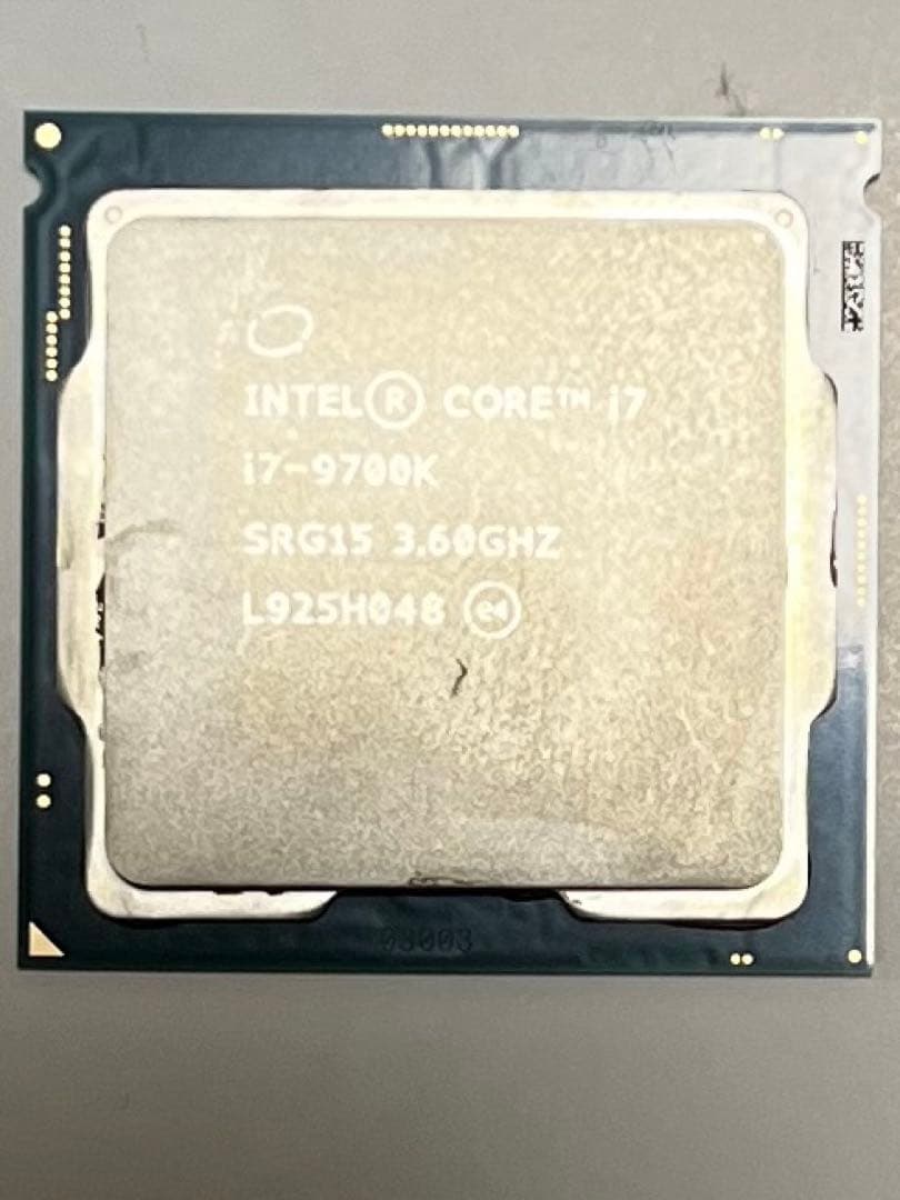 CPU INTEL CORE i7 9700K