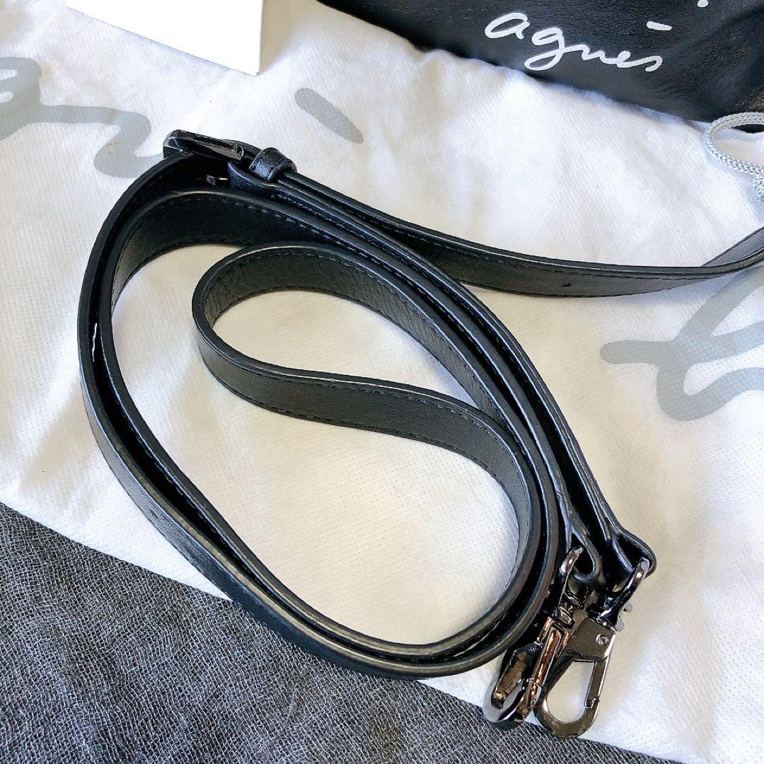 【美品】40周年記念 アニエスベーボヤージュ ボストンバッグ メッセージプリント