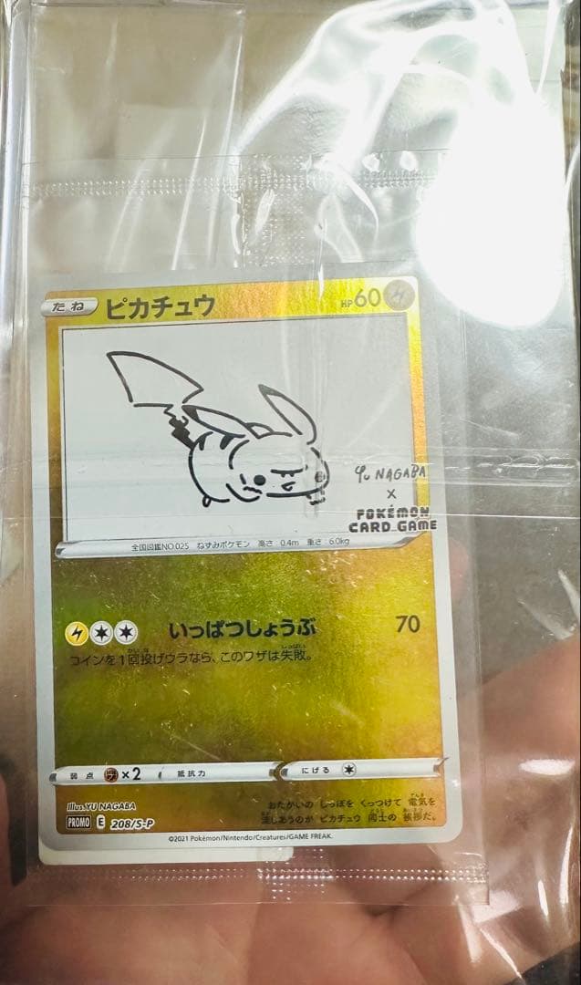 NAGABAピカチュウ 未開封品