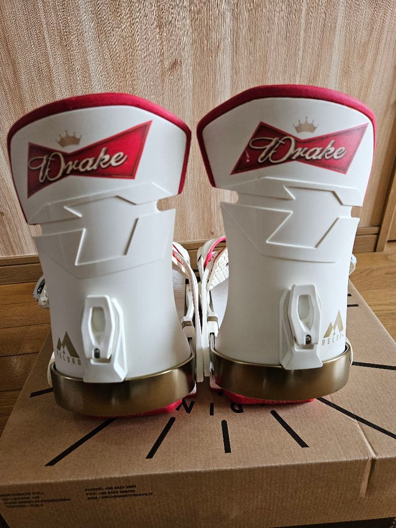 早い者勝ち　Drake Reload ビンディング M/L セット売りあります！