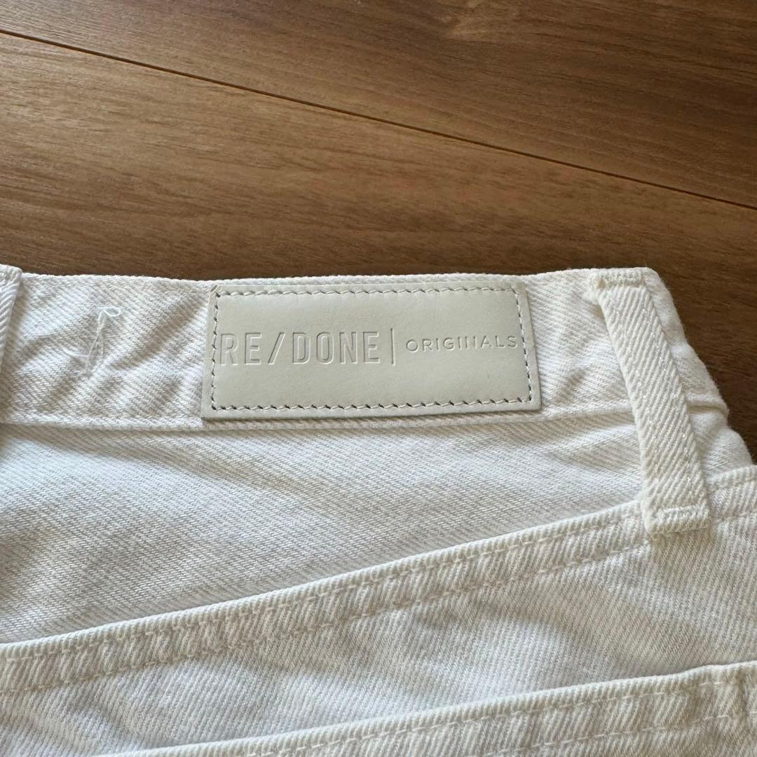 RE/DONE ホワイトデニム