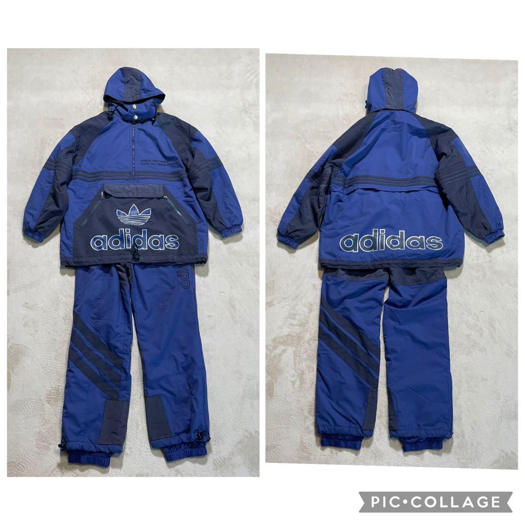 【激レア】アディダス　トレフォイル　スノボー　ウェア　セットアップ　L
