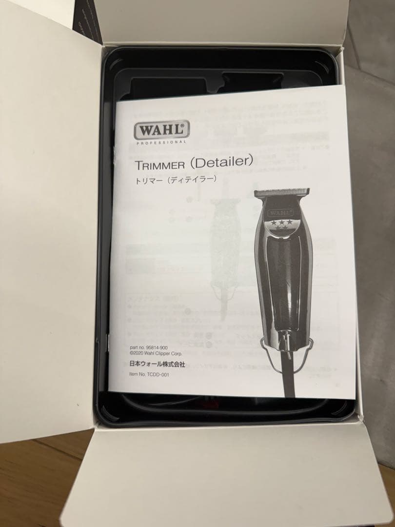WAHL Detailer コード式バリカン　希少モデル