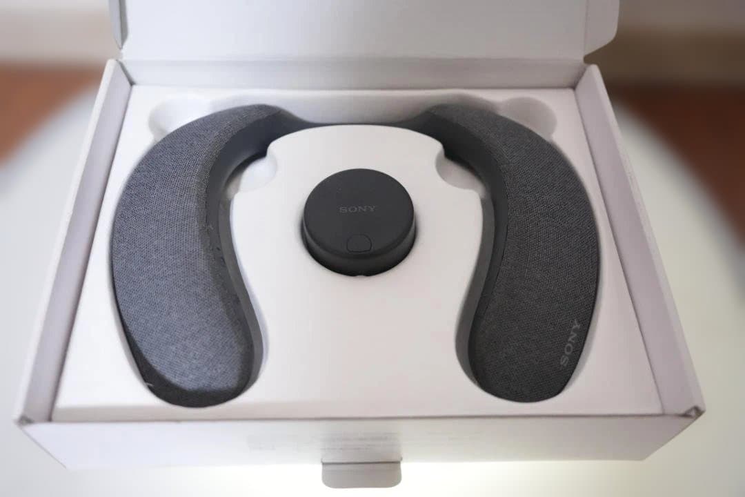 SONY SRS-NS7 ワイヤレスネックバンドスピーカー ブラック