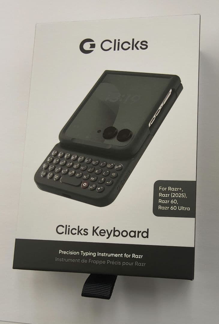 RAZR 60 ULTRA　click'sケース付