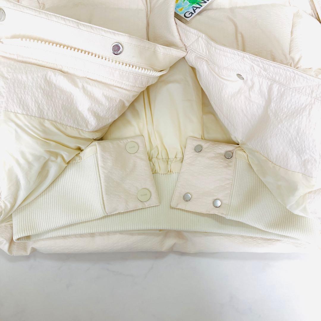 未使用級✨️24AW GANNI ダウン　コート　ジャケット　ベルト