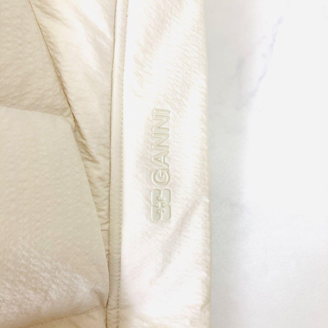 未使用級✨️24AW GANNI ダウン　コート　ジャケット　ベルト