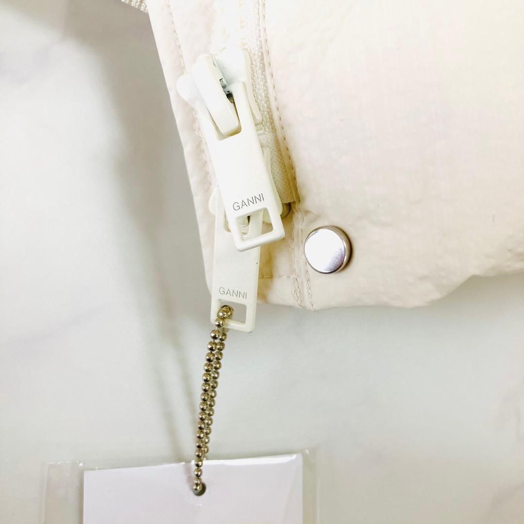 未使用級✨️24AW GANNI ダウン　コート　ジャケット　ベルト