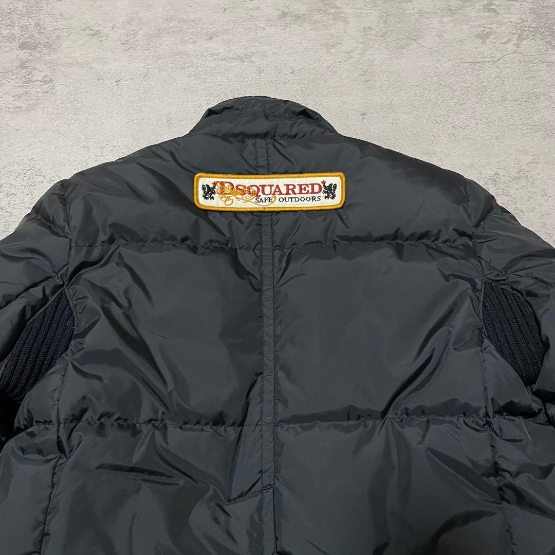 美品 DSQUARED2 ディースクエアード　ダウンジャケット　黒　サイズ40