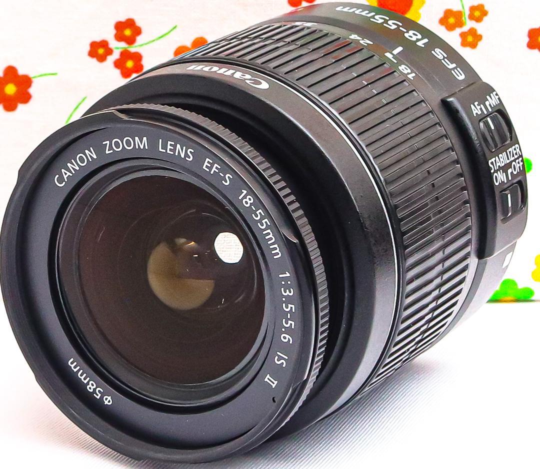 キャノン Canon Kiss X5☆スマホ転送！☆自撮り可能☆人気の一眼レフ♪