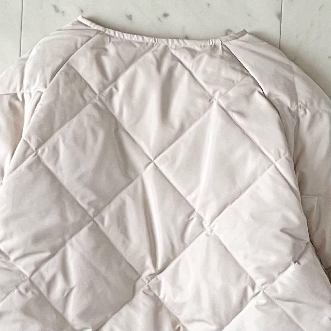 人気＊アーバンリサーチ コクーンキルティングロングダウン acuta アイボリー