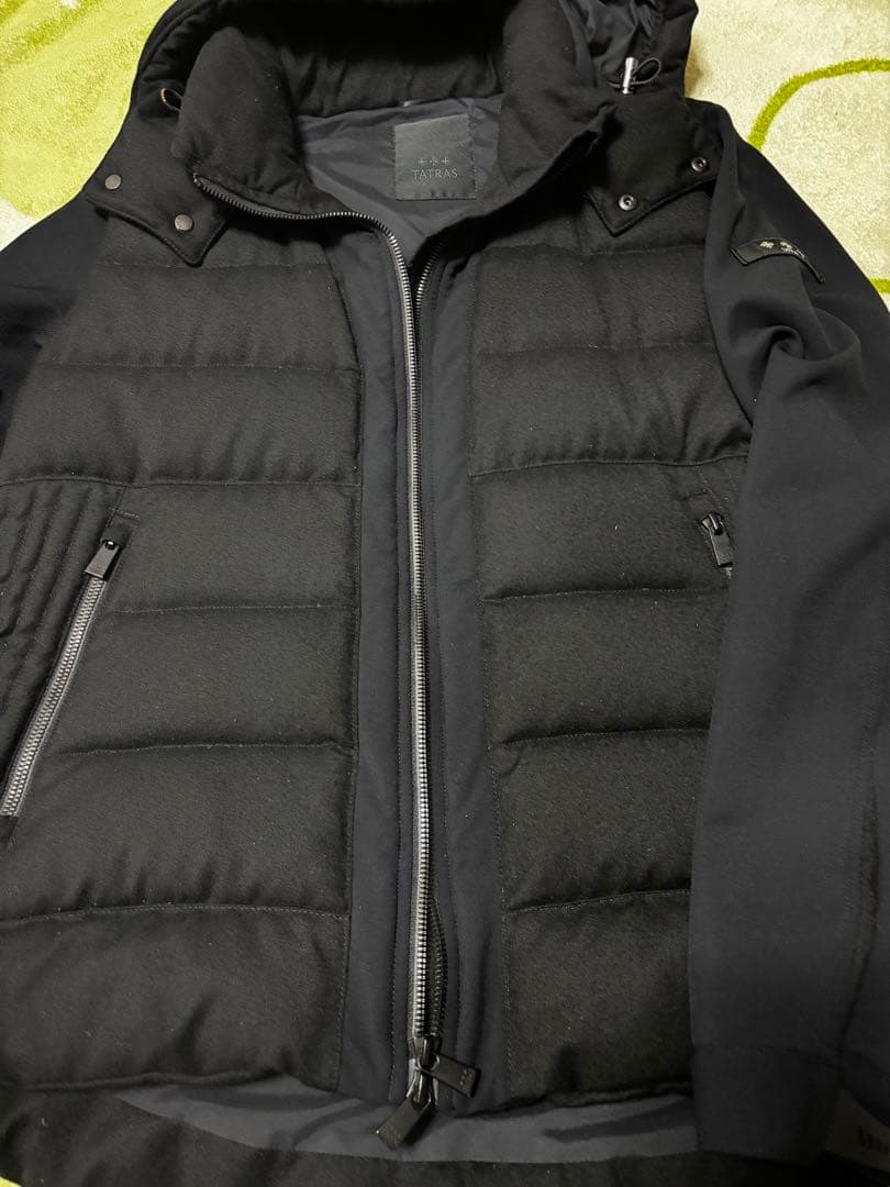 タトラス　コンビダウン　切り替え　ダウン　切替　ハイブリッド　メンズ　ダウン