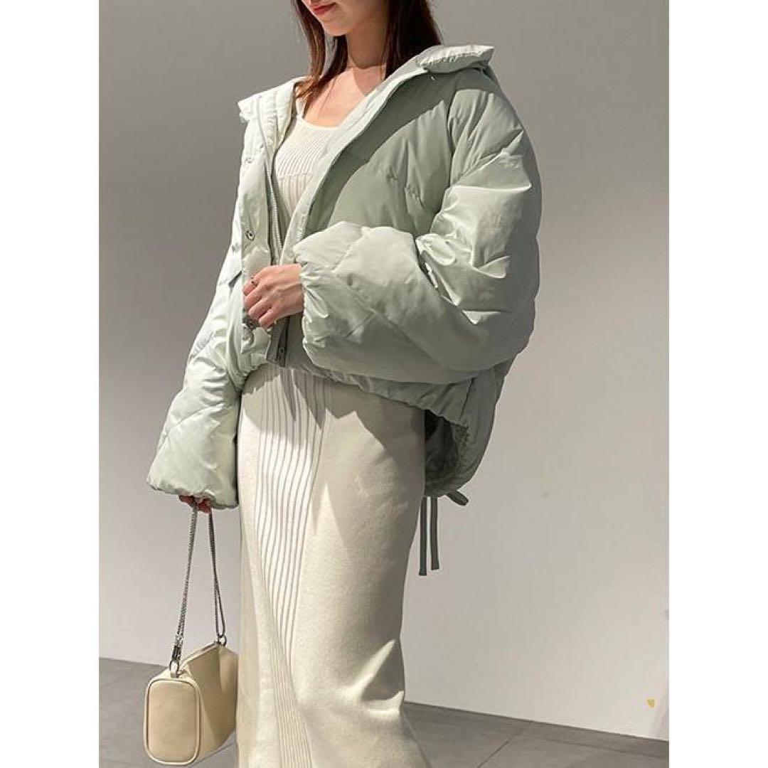 [新品未使用] SnidelレースアップダウンジャケットSWFC235039