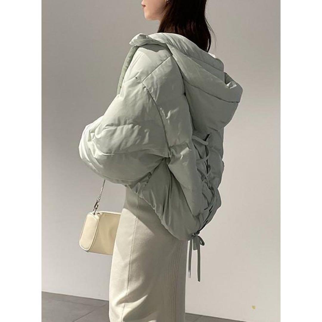 [新品未使用] SnidelレースアップダウンジャケットSWFC235039