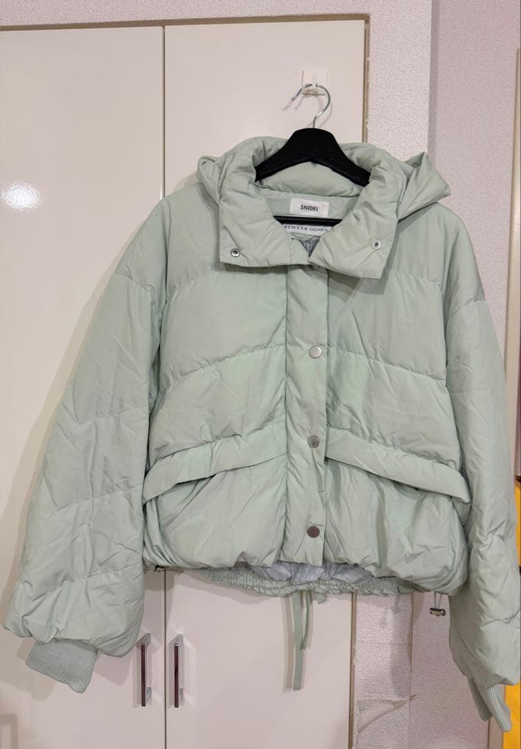 [新品未使用] SnidelレースアップダウンジャケットSWFC235039