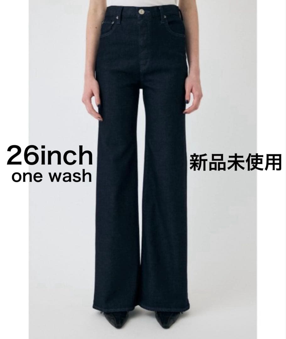 ［MOUSSY］ADVANCED LONG LEG フレア　26inch
