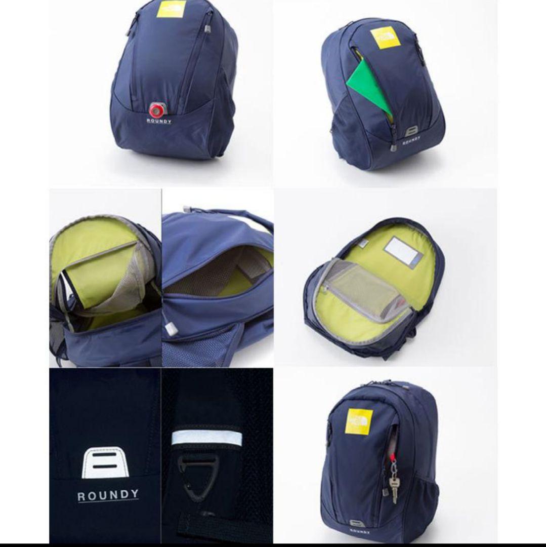 THE NORTH FACE ROUNDY モダントワルネイビープリント