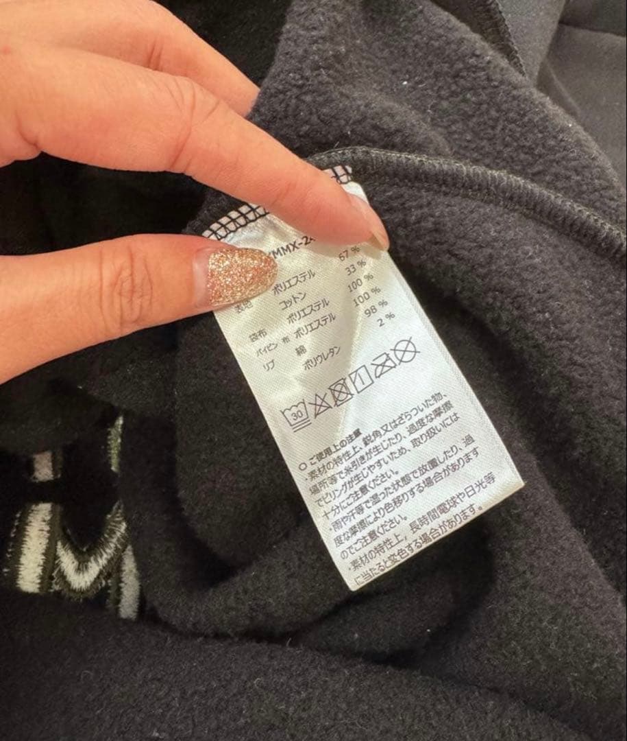 MUTA MARINE ゴルフ　プルオーバーパーカー 黒