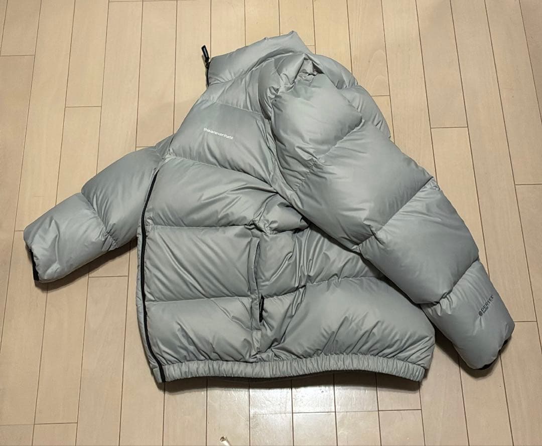 This is never that Mサイズ　ダックダウン　グレー