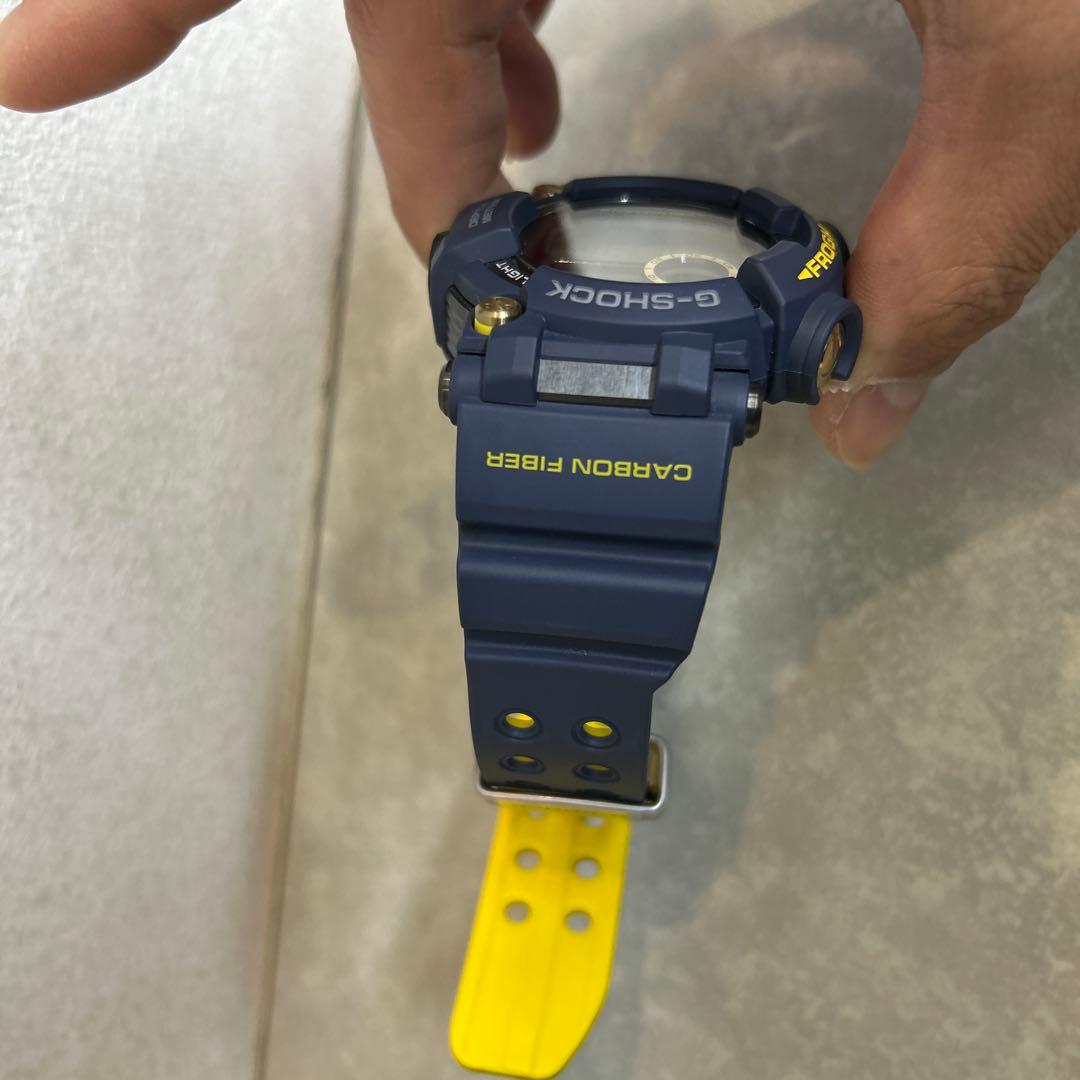 美品　ジーショック GWF-D1000NV-2JF フロッグマン ネイビー