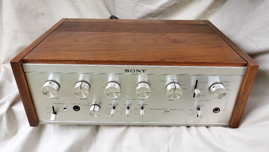 SONY-TA-1130 プリメインアンプ　ウッドパネル仕様